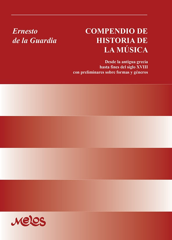 BA9206 - Compendio de historia de la musica | Ernesto de la Guardia