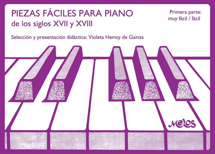BA13186 - Piezas faciles de los siglos XVII y XVIII | Violeta Hemsy de Gainza