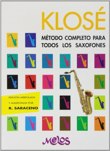 BA8904 - Metodo completo para todos los saxofones | H. Klose