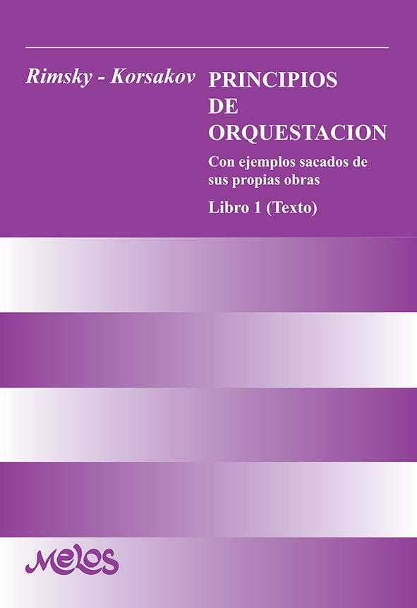 BA9314 - Principios de orquestacion - Libro 1 | Nicolai Rimsky Korsakov