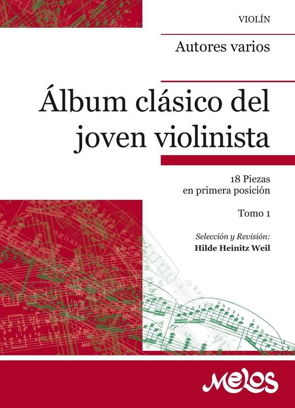 BA10442 - album clasico del joven violinista - Tomo 1 | Hilde Heinitz Weil