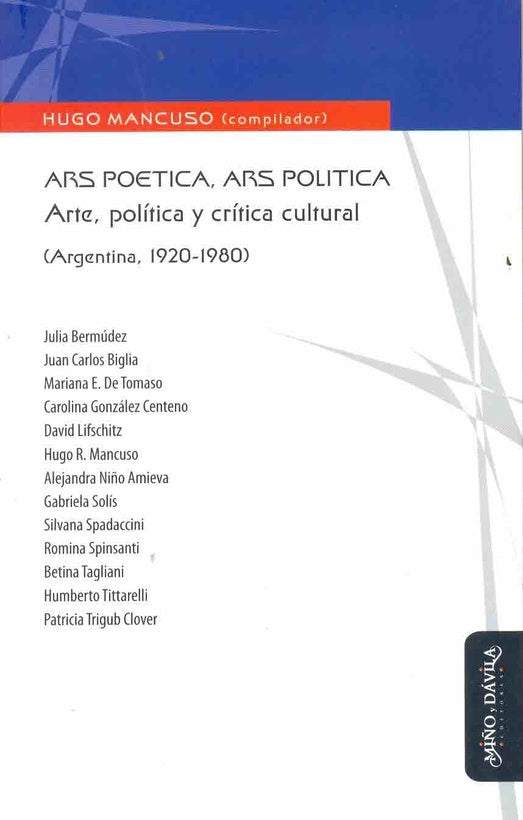 Ars poetica, ars politica | Hugo Mancuso