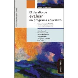 El desafio de evaluar un programa educativo | Zulma Perassi