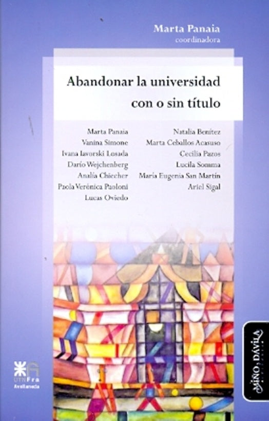 Abandonar la universidad con o sin titulo | Marta Panaia