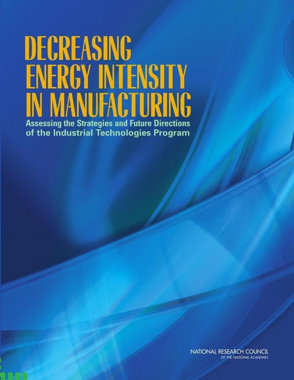 Decreasing Energy Intensity in Manufacturing | HEINRICH / AA.VV. HOFFMANN