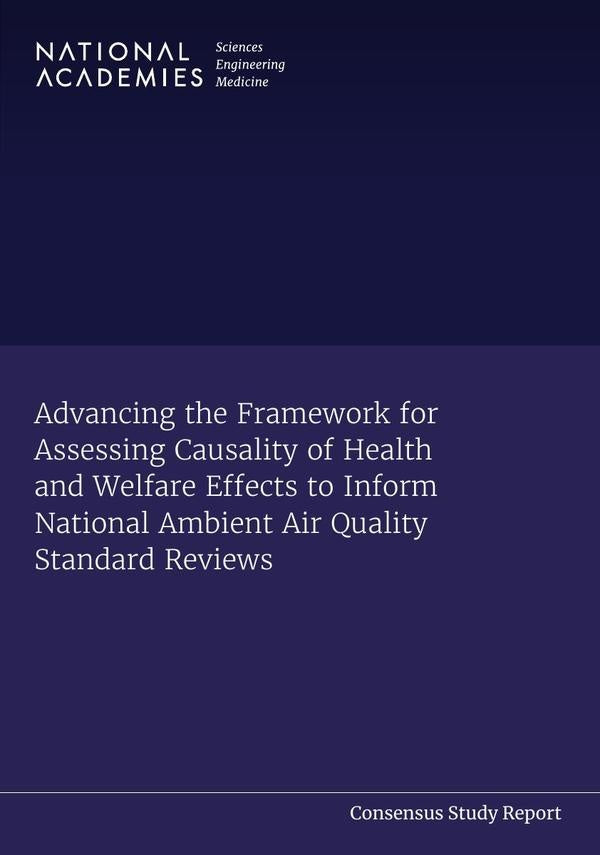 Advancing the Framework for Assessing Causality of Health and Welfare Effects to Inform National Amb | HEINRICH / AA.VV. HOFFMANN