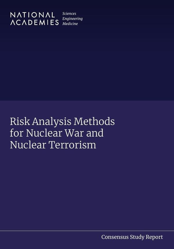 Risk Analysis Methods for Nuclear War and Nuclear Terrorism | HEINRICH / AA.VV. HOFFMANN