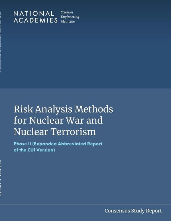Risk Analysis Methods for Nuclear War and Nuclear Terrorism | HEINRICH / AA.VV. HOFFMANN