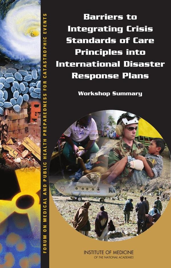 Barriers to Integrating Crisis Standards of Care Principles into International Disaster Response Pla | HEINRICH / AA.VV. HOFFMANN