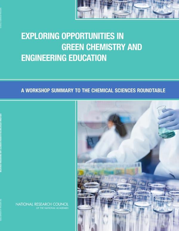 Exploring Opportunities in Green Chemistry and Engineering Education | HEINRICH / AA.VV. HOFFMANN