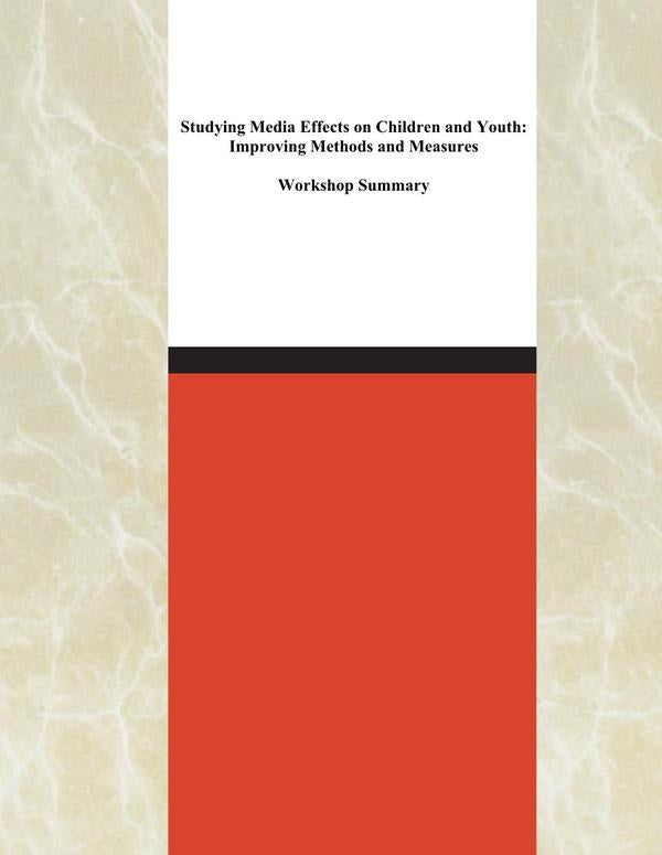 Studying Media Effects on Children and Youth | HEINRICH / AA.VV. HOFFMANN