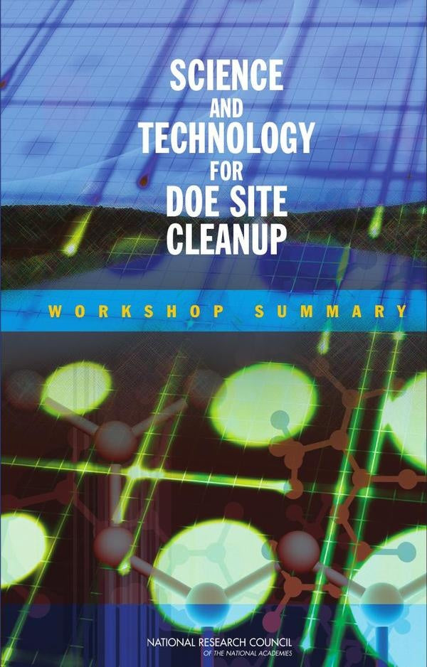 Science and Technology for DOE Site Cleanup | HEINRICH / AA.VV. HOFFMANN
