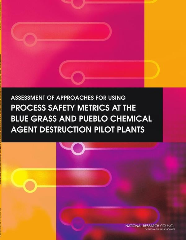 Assessment of Approaches for Using Process Safety Metrics at the Blue Grass and Pueblo Chemical Agen | HEINRICH / AA.VV. HOFFMANN