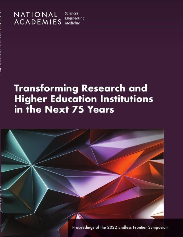 Transforming Research and Higher Education Institutions in the Next 75 Years | HEINRICH / AA.VV. HOFFMANN