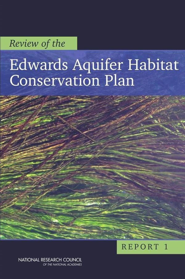 Review of the Edwards Aquifer Habitat Conservation Plan | HEINRICH / AA.VV. HOFFMANN