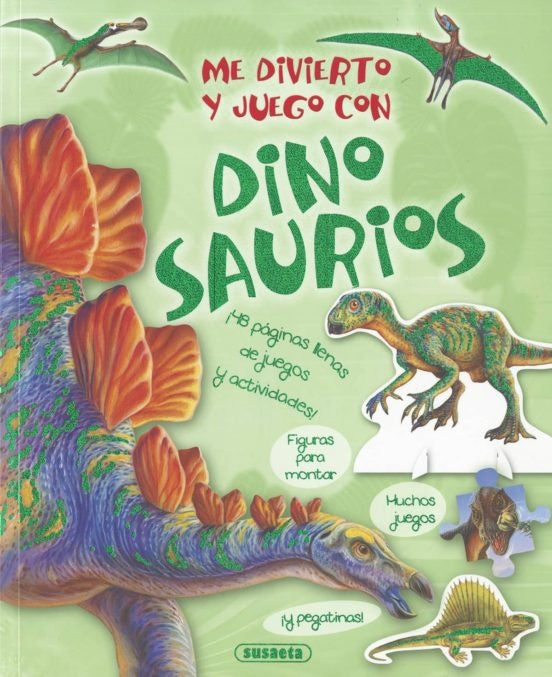 Me divierto y juego con dinosaurios | Susaeta