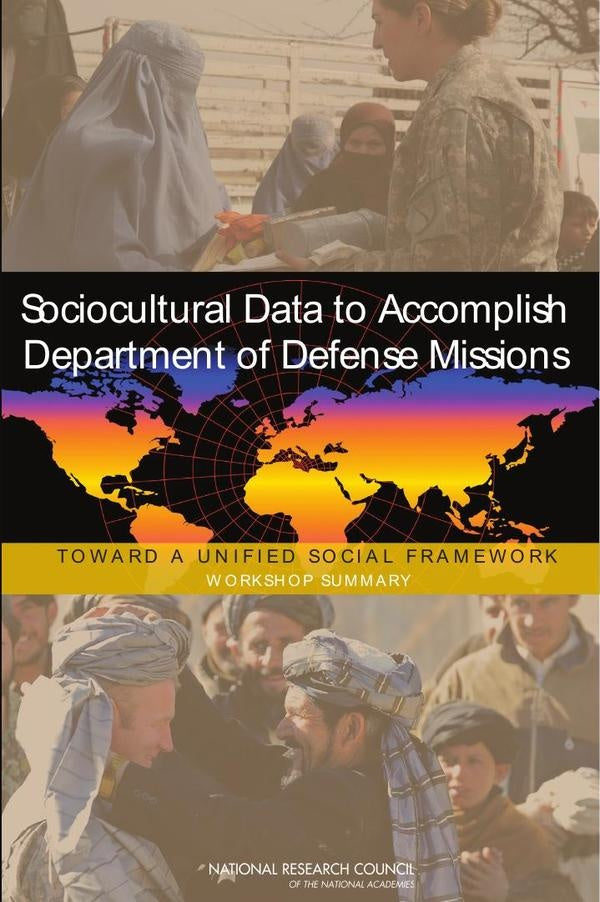 Sociocultural Data to Accomplish Department of Defense Missions | HEINRICH / AA.VV. HOFFMANN