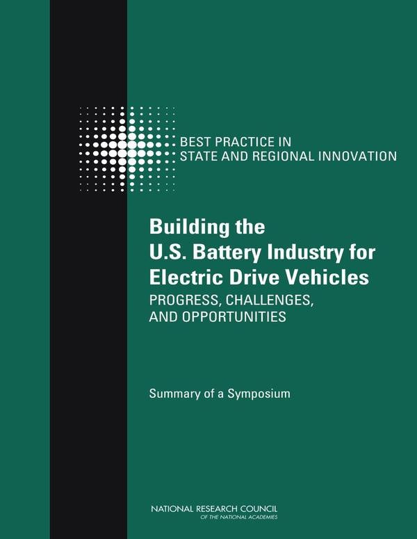 Building the U.S. Battery Industry for Electric Drive Vehicles | HEINRICH / AA.VV. HOFFMANN