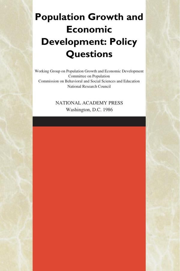 Population Growth and Economic Development | HEINRICH / AA.VV. HOFFMANN