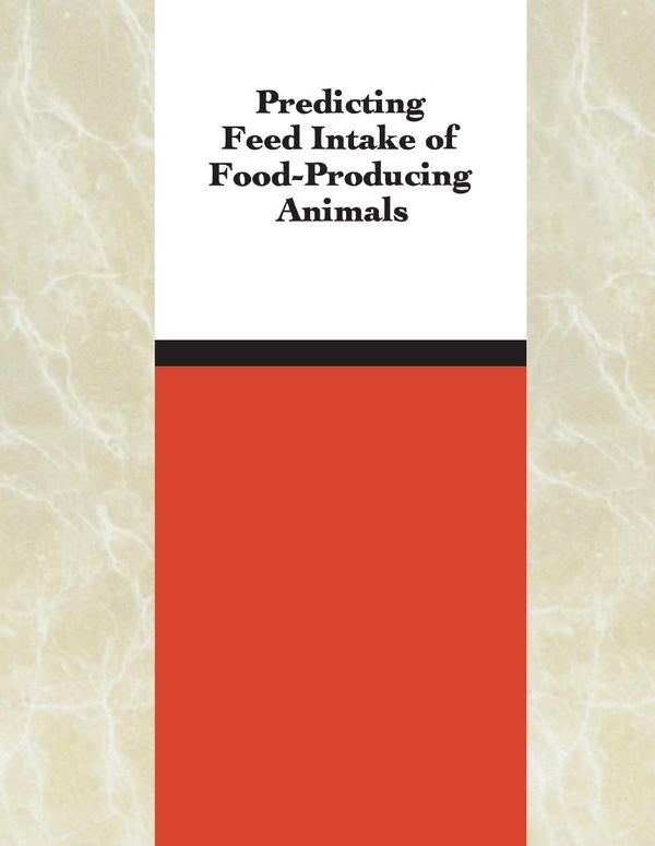 Predicting Feed Intake of Food-Producing Animals | HEINRICH / AA.VV. HOFFMANN