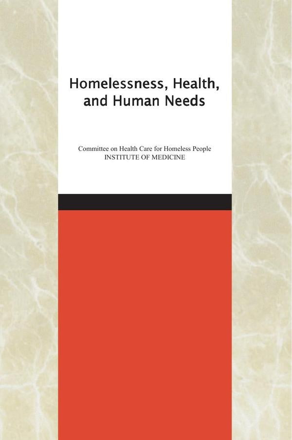 Homelessness, Health, and Human Needs | HEINRICH / AA.VV. HOFFMANN