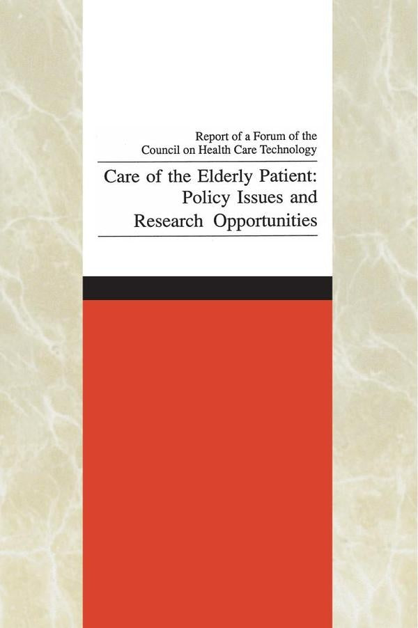 Care of the Elderly Patient | HEINRICH / AA.VV. HOFFMANN