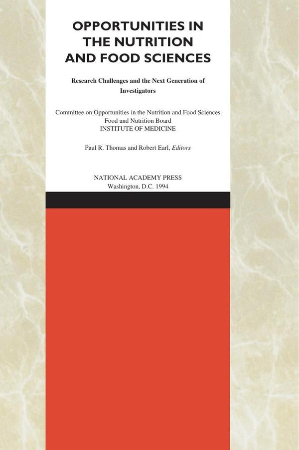 Opportunities in the Nutrition and Food Sciences | HEINRICH / AA.VV. HOFFMANN