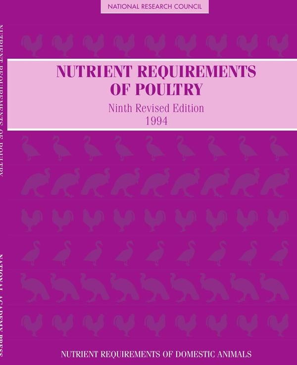 Nutrient Requirements of Poultry | HEINRICH / AA.VV. HOFFMANN