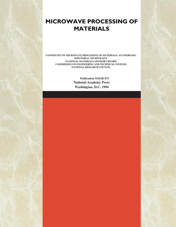 Microwave Processing of Materials | HEINRICH / AA.VV. HOFFMANN