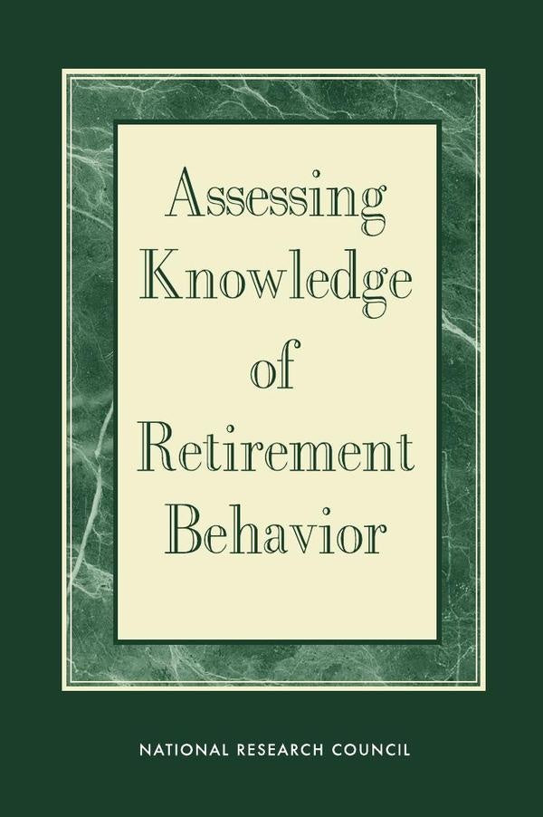 Assessing Knowledge of Retirement Behavior | HEINRICH / AA.VV. HOFFMANN