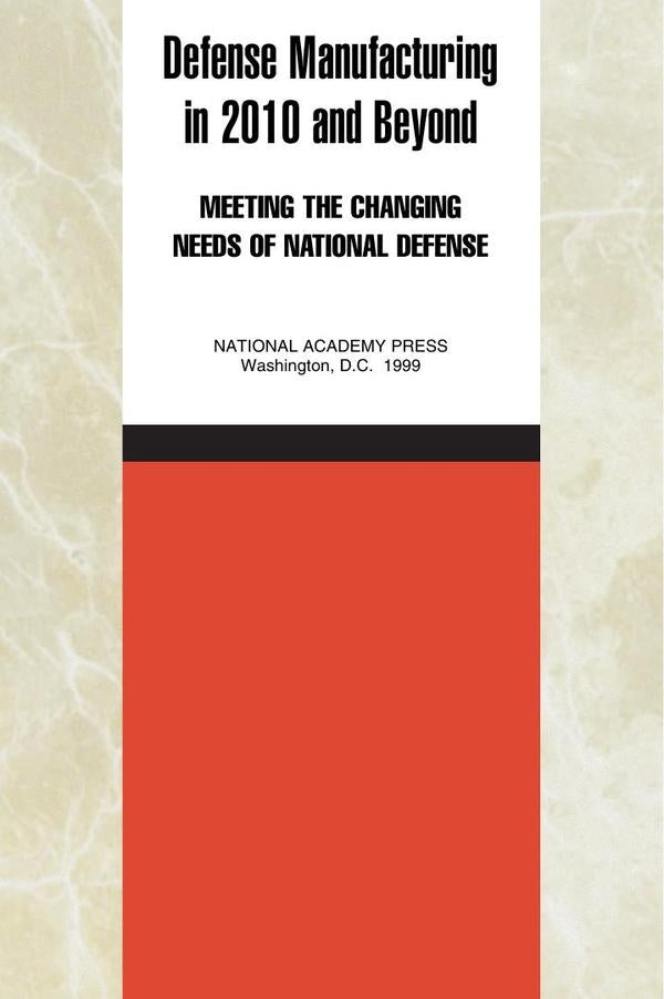 Defense Manufacturing in 2010 and Beyond | HEINRICH / AA.VV. HOFFMANN