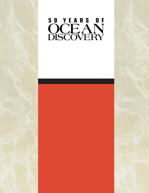 50 Years of Ocean Discovery | HEINRICH / AA.VV. HOFFMANN