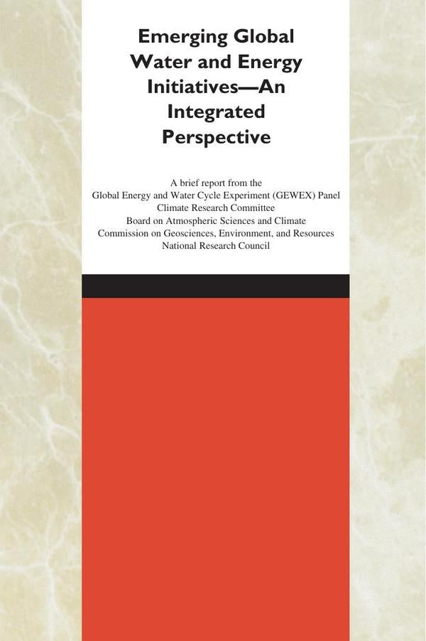 Emerging Global Water and Energy Initiatives--An Integrated Perspective | HEINRICH / AA.VV. HOFFMANN