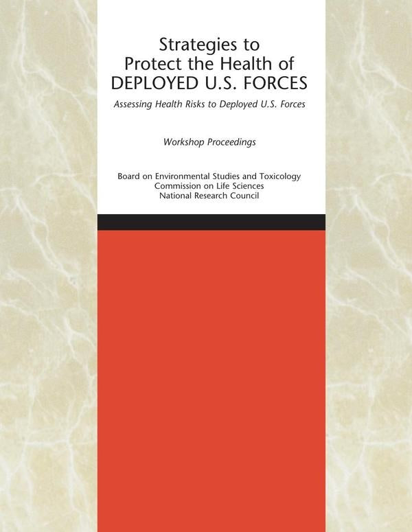 Strategies to Protect the Health of Deployed U.S. Forces | HEINRICH / AA.VV. HOFFMANN