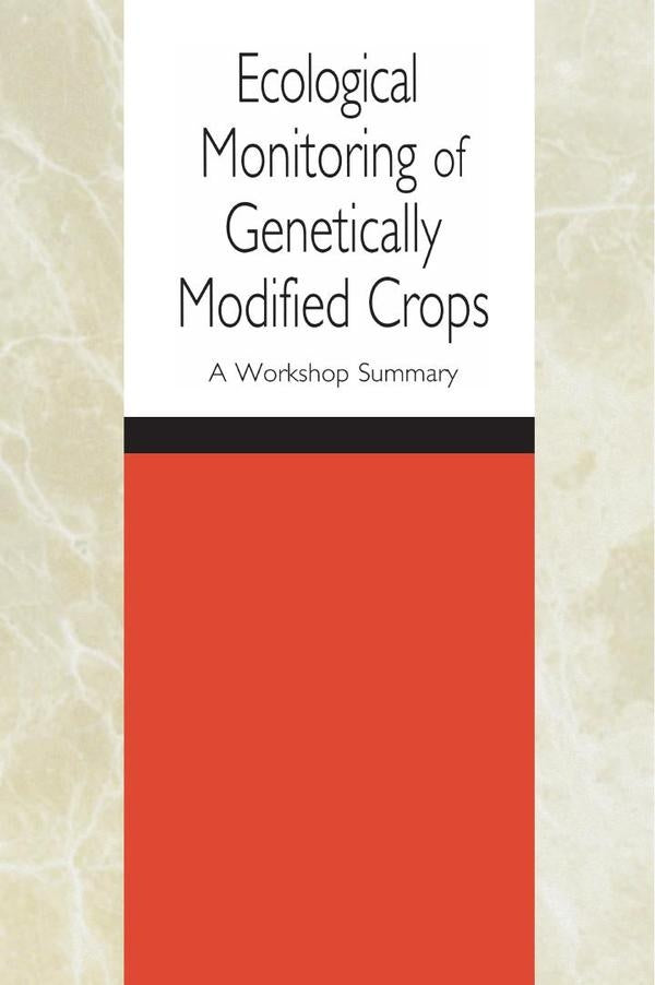 Ecological Monitoring of Genetically Modified Crops | HEINRICH / AA.VV. HOFFMANN