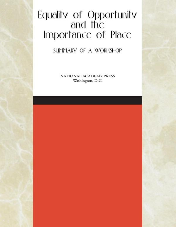 Equality of Opportunity and the Importance of Place | HEINRICH / AA.VV. HOFFMANN
