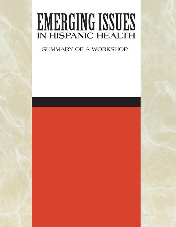 Emerging Issues in Hispanic Health | HEINRICH / AA.VV. HOFFMANN