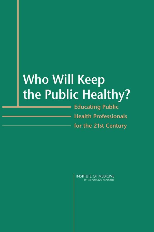 Who Will Keep the Public Healthy? | HEINRICH / AA.VV. HOFFMANN