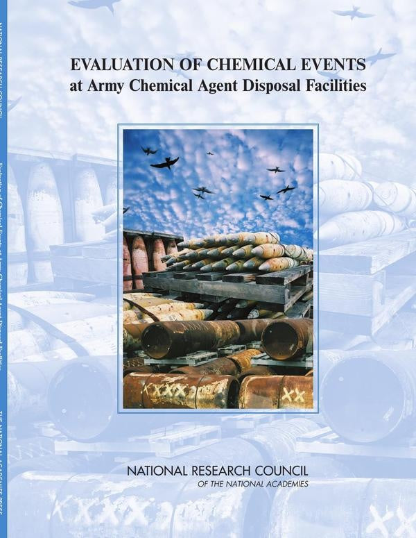 Evaluation of Chemical Events at Army Chemical Agent Disposal Facilities | HEINRICH / AA.VV. HOFFMANN