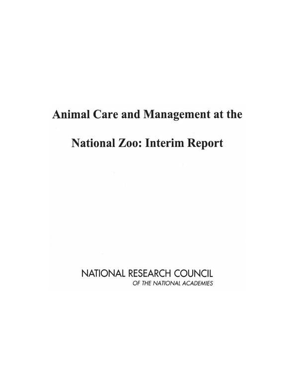 Animal Care and Management at the National Zoo | HEINRICH / AA.VV. HOFFMANN