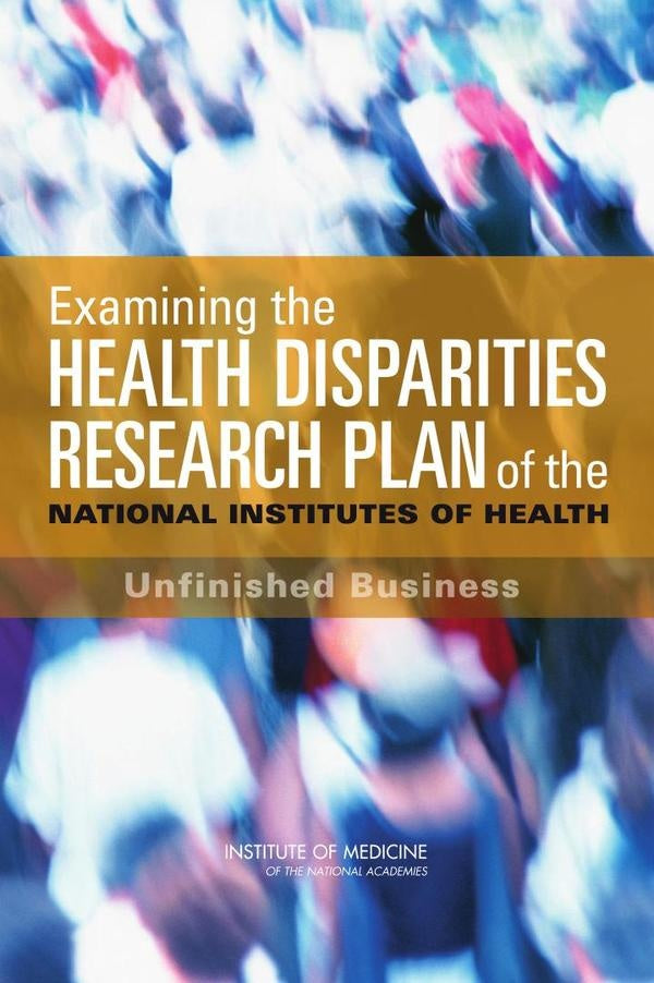 Examining the Health Disparities Research Plan of the National Institutes of Health | HEINRICH / AA.VV. HOFFMANN