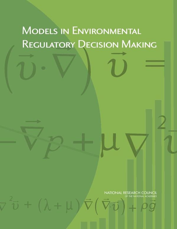 Models in Environmental Regulatory Decision Making | HEINRICH / AA.VV. HOFFMANN
