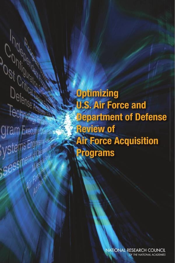 Optimizing U.S. Air Force and Department of Defense Review of Air Force Acquisition Programs | HEINRICH / AA.VV. HOFFMANN
