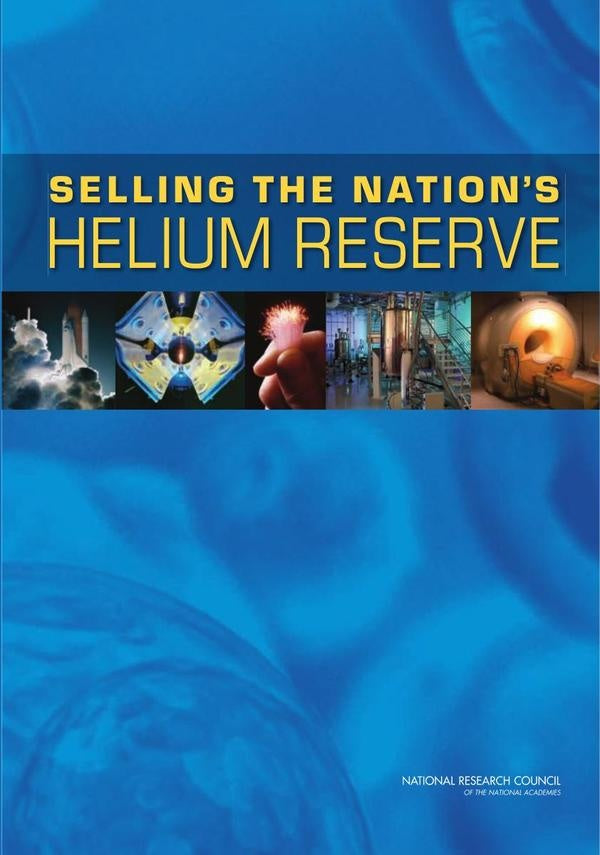 Selling the Nations Helium Reserve | HEINRICH / AA.VV. HOFFMANN
