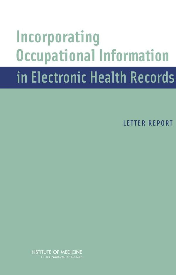Incorporating Occupational Information in Electronic Health Records | HEINRICH / AA.VV. HOFFMANN