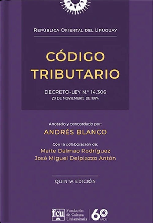 Código tributario de la R.O.U. | Andrés Blanco
