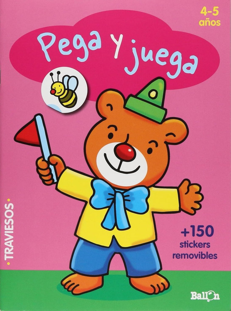 PEGA Y JUEGA ROSA 4 - 5 AÑOS