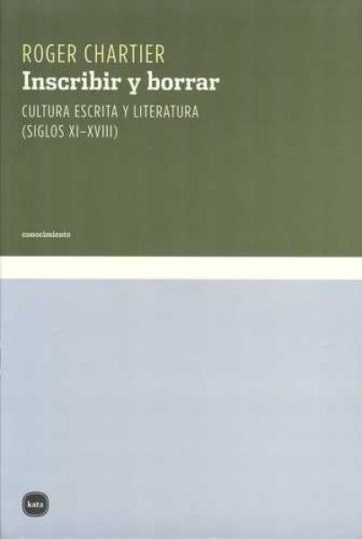 Inscribir y borrar | Varios autores