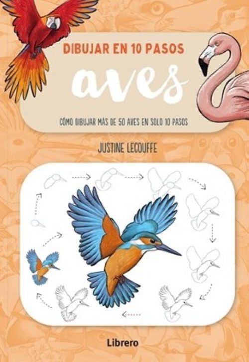 DIBUJAR AVES EN 10 PASOS | JUSTINE LECOUFFE