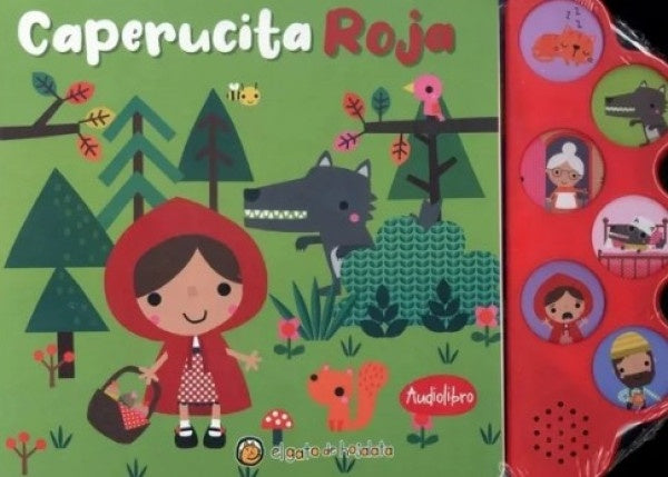 CLASICOS CON SONIDO - CAPERUCITA ROJA | Editorial Guadal S.A.